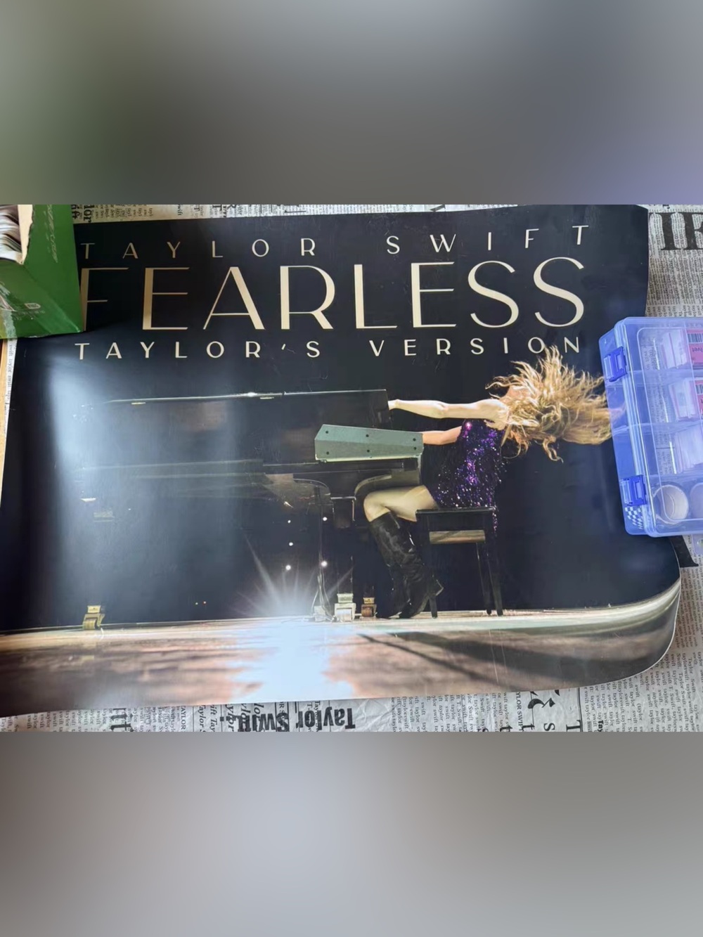 Taylor Swift Fearless Litho Taylor’s Version poster offical Merch